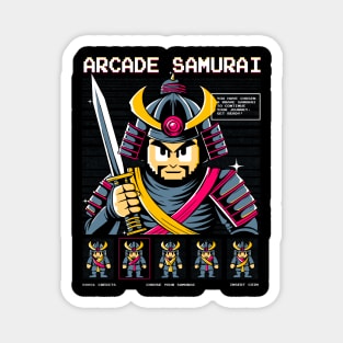 Arcade Samurai Magnet