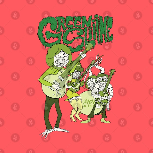 Green Slime Band by BMOVIEMANIA