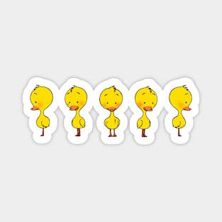 cute animated duck Magnet