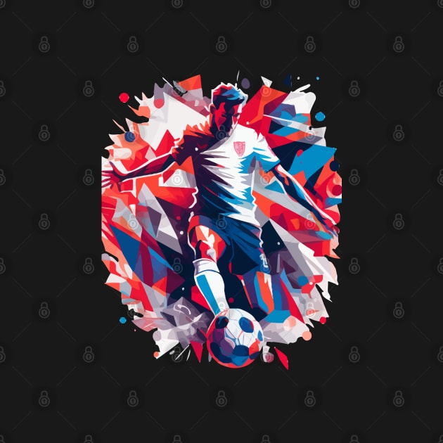 England Soccer Quality Art Design by AlNoah