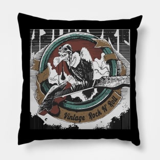 Rockn Roll Desing Gift Pillow