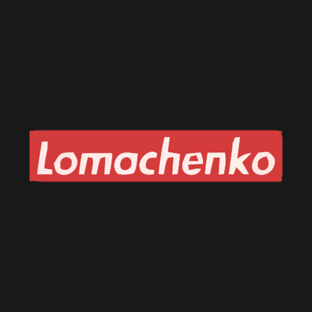 Lomachenko Red Box Logo by francotankk