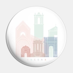 ANCONA SKYLINE POSTER PASTEL Pin