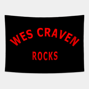 Wes Craven Rocks Tapestry