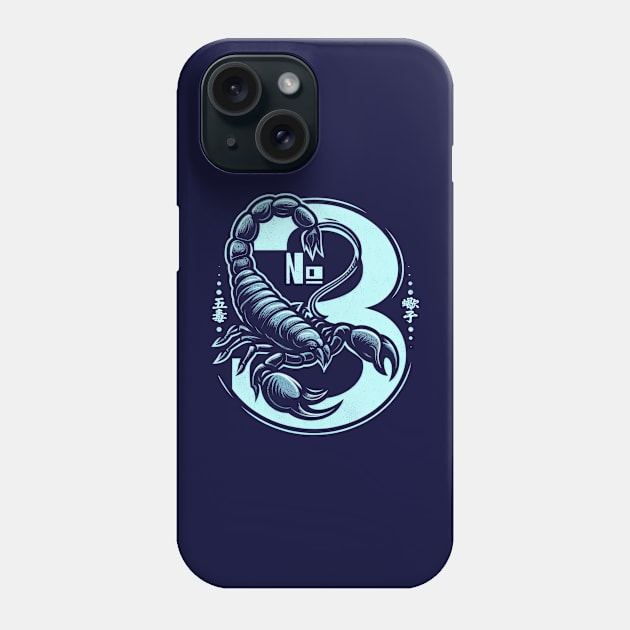 The Five Deadly Venoms - Scorpion Phone Case by Genbu