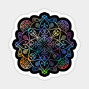 Mandoo Kaleidoscope Magnet