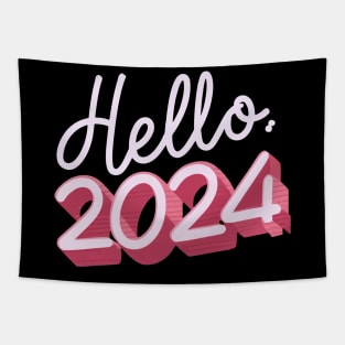 Hello 2024 Tapestry