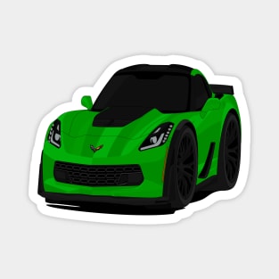 Z06 GREEN Magnet