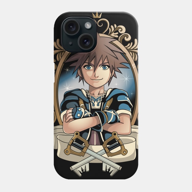 Kingdom hearts Sora - Crest Tattoo - Gaming Phone Case by Typhoonic