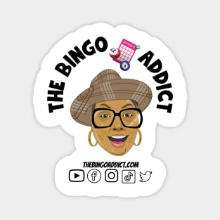 Bingo Addict Social Test Magnet