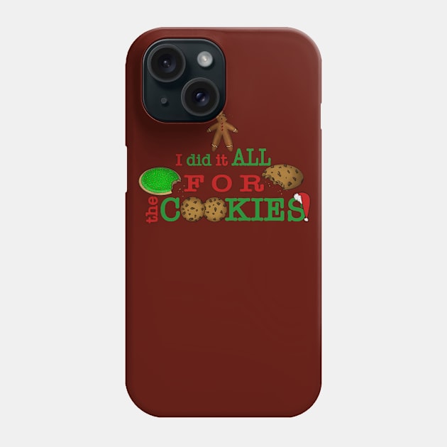 Christmas Cookies Phone Case by FFpopDesigns