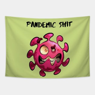 Pandemic Funny Art Tapestry