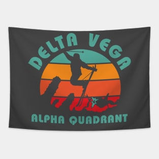 Ski Delta Vega Tapestry