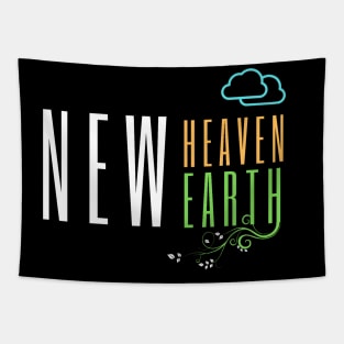 New Heavens and New Earth Christian Design Tapestry