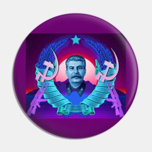Stalin laborwave Pin