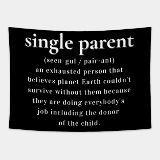 Single Parent Defined Tapestry