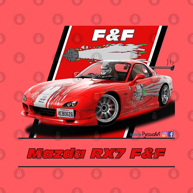 F&F Mazda RX7 by PjesusArt