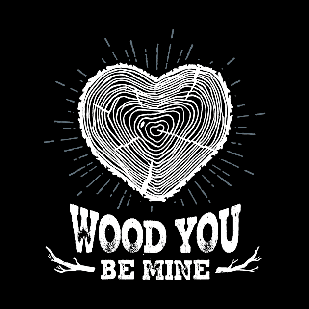 Lumberjack Valentine Heart Shaped Woood Cross Section Wood Rings Wood You Be Mine by StacysCellar