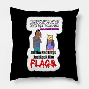 Sad BoJack Horseman Quotes Pillow