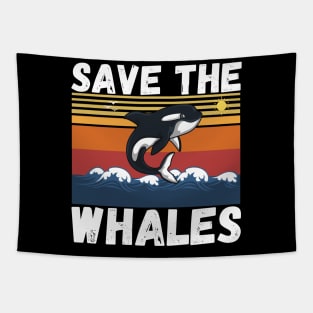 Save The Whales Tapestry