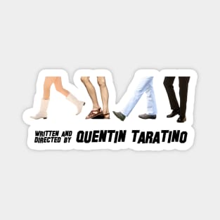 Quentin Tarantino Once upon a time in hollywood feet Magnet