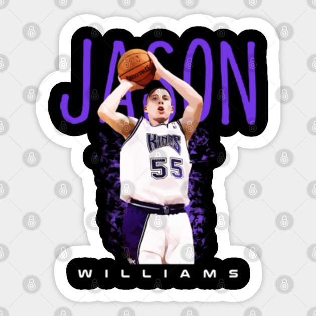 Jason Williams - Jason Williams Sacramento Kings - Sticker
