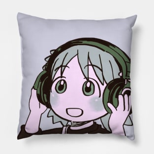 yotsuba vibin' on the headphone Pillow