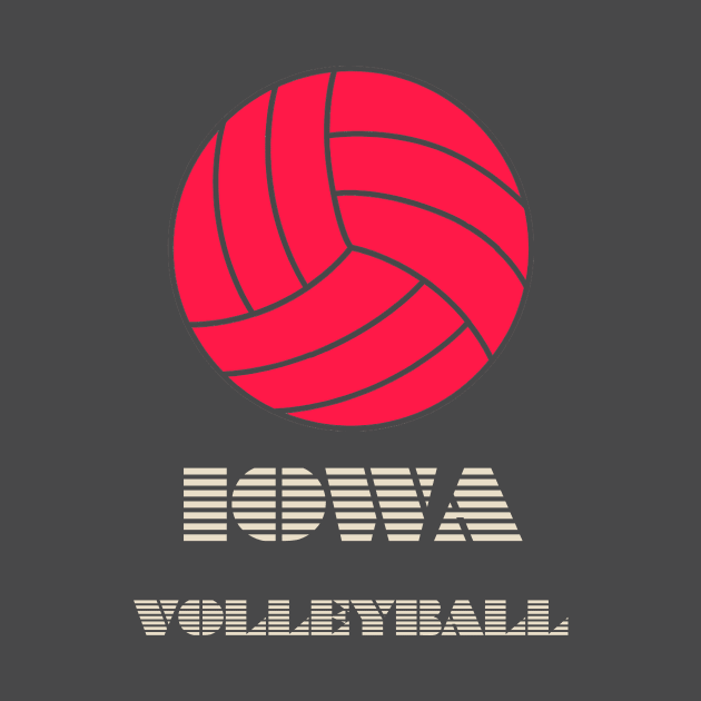 Iowa volleyball by Grigory