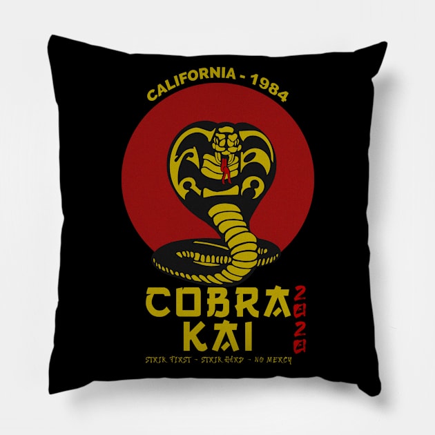 Cobra Kai Pillow by BenTell