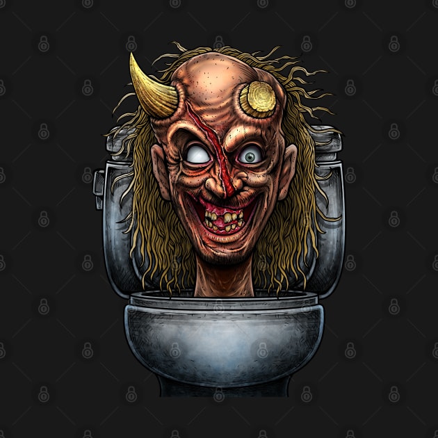 Horror toilet Monster #51 by Winya