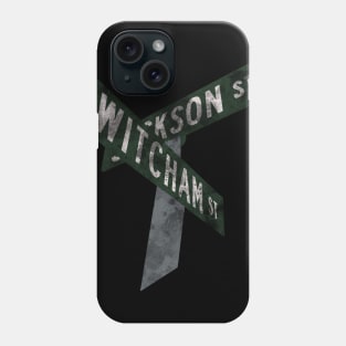 The corner of Jackson and Witcham Street Phone Case