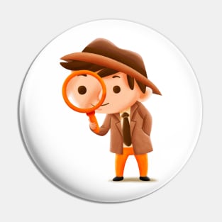 Kids Detective Pin