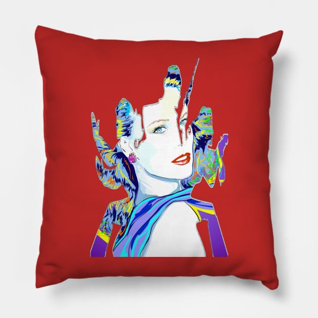 Shelley Hack Pillow by fonchi76