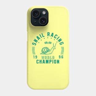 Snail Racing Champ Phone Case