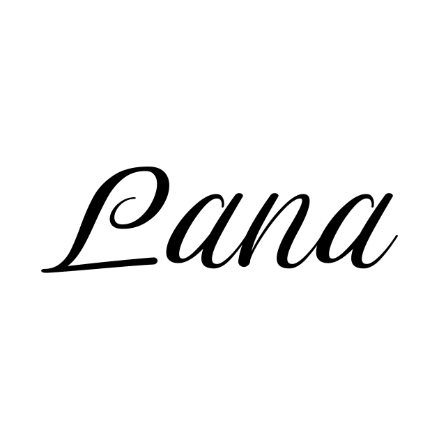 Name Lana by gulden