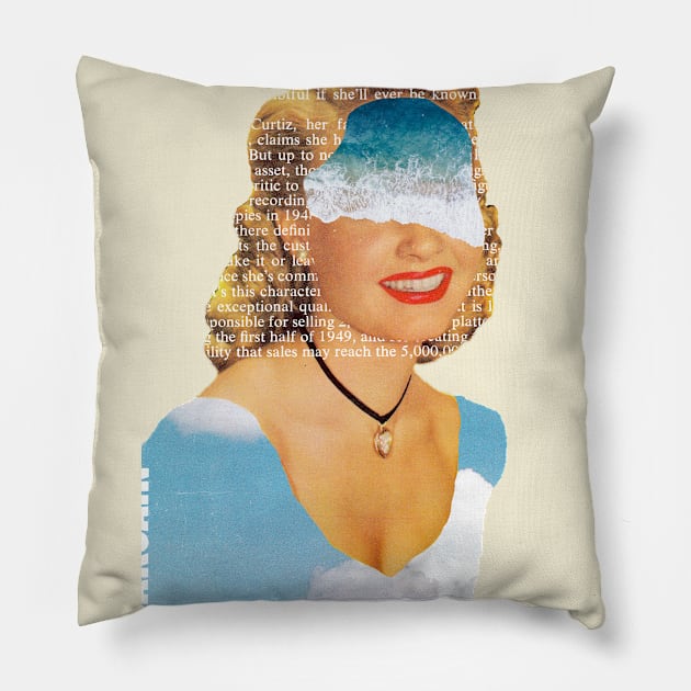 Portrait 1 Pillow by deardross