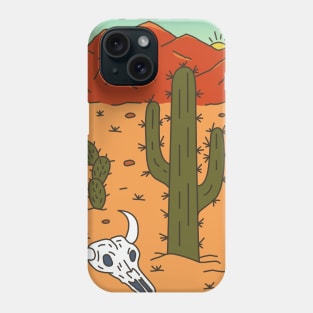 Arizona Cactus Vintage Phone Case