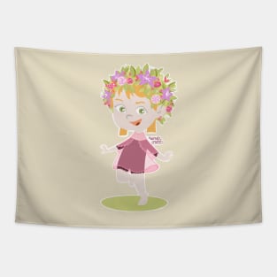 Midsummer flower girl Tapestry