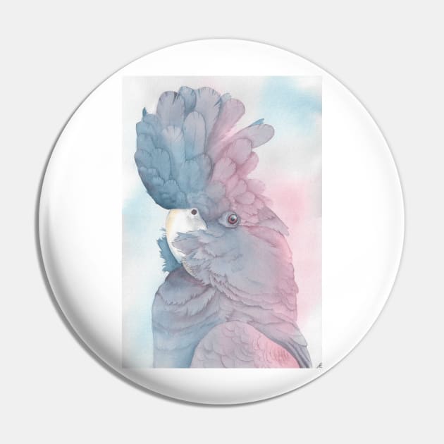 Banks cockatoo watercolor portrait Pin by Oranjade0122