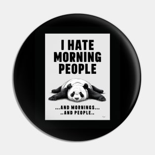 mornings people Pin