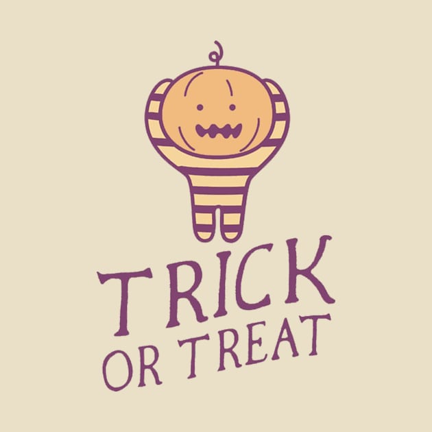 Happy Little Pumpkin For Trick Or Treat by Just4FunOnly Design
