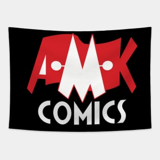 AMK Comics Logo Tapestry