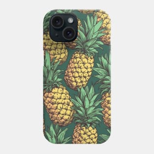 Pineapple Pattern Phone Case