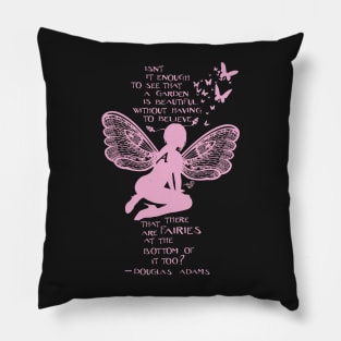 Fairy Wisdom by Tai's Tees Pillow