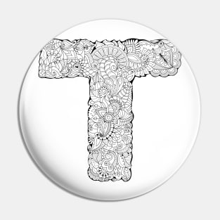 Letter T Pin