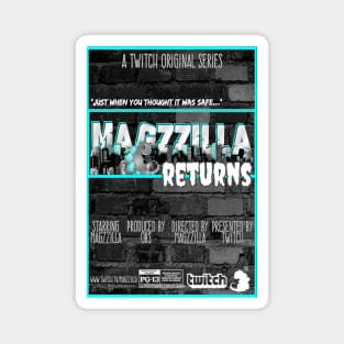 Magzzilla Movie Poster Magnet