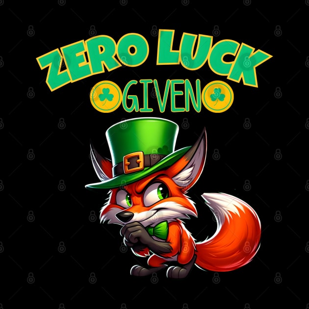 zero luck given saint Patrick day fox by FnF.Soldier 