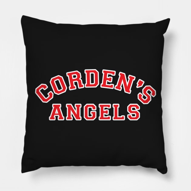 CORDEN'S ANGELS Pillow by YoshFridays