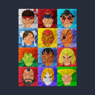 Street Fighter Pop Art T-Shirt