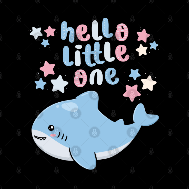 Hello little One Smart Cookie Sweet little dolphin shark cute baby outfit by BoogieCreates